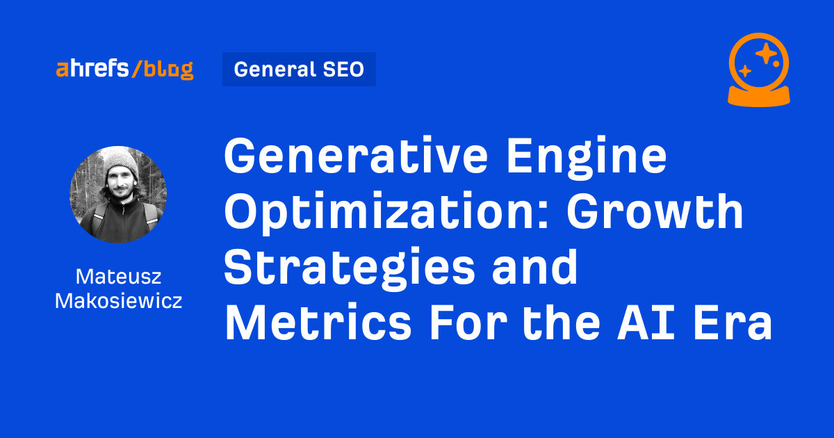 AI Advertising Short: Generative Engine Optimization: Growth Strategies and Metrics For the AI Era
