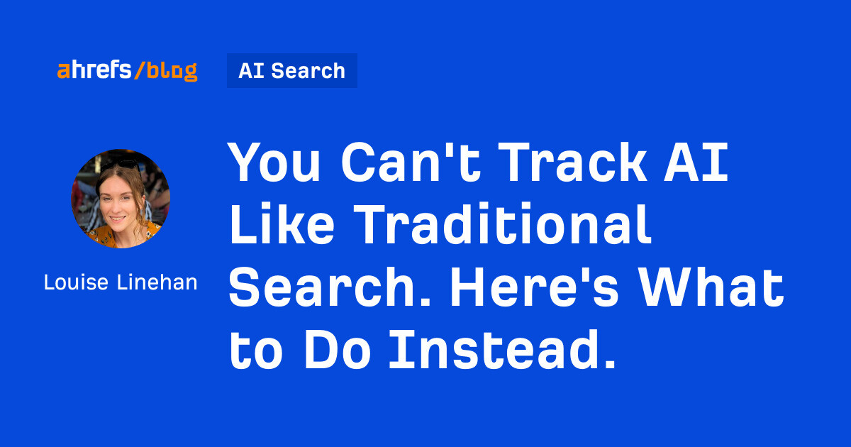 AI Advertising And Marketing Short: You Can’t Track AI Like Standard Look. Right here’s What to Do Rather.